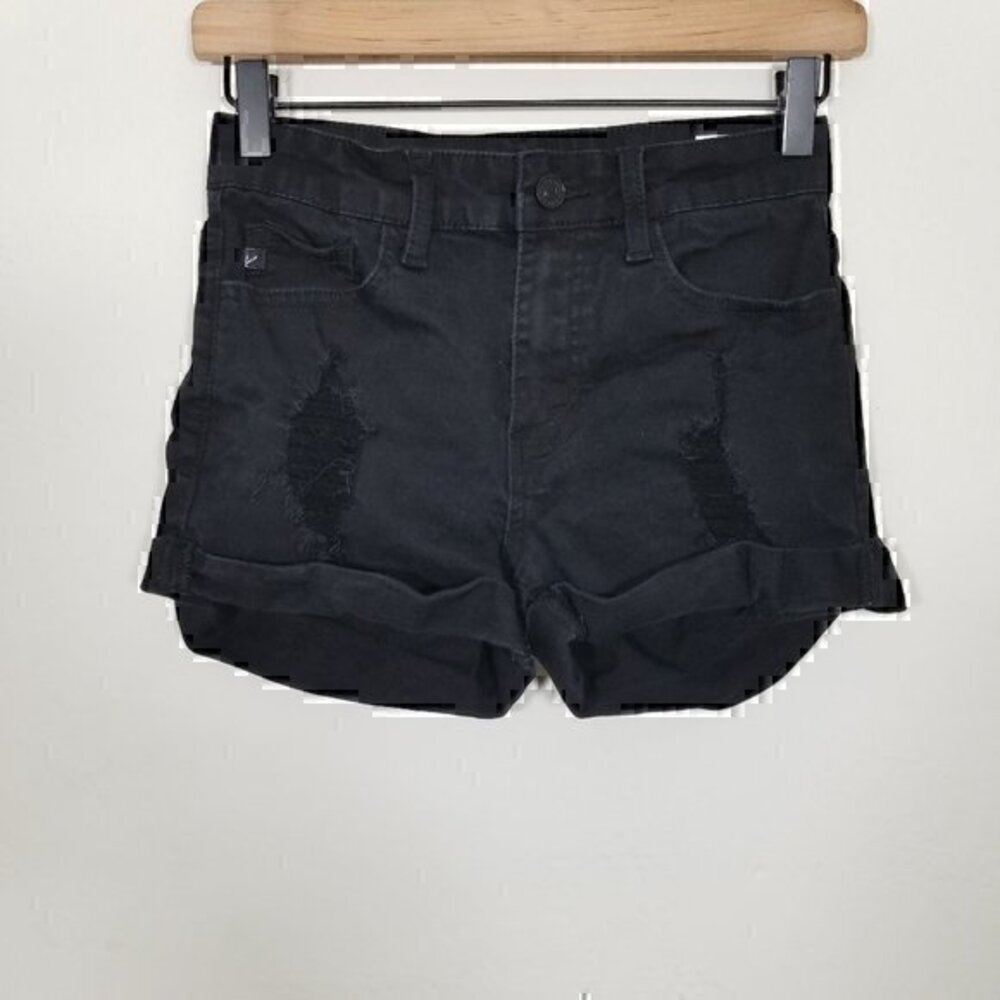 KanCan Distressed Jean Shorts Size 24